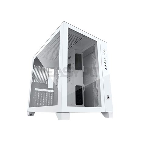 Rakk hamrus Gaming PC Mid Tower Case White .
